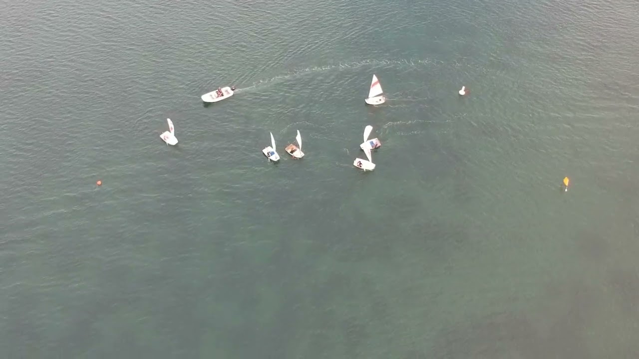 Sabot Starts, 4 7knts, flat water, uncut 3
