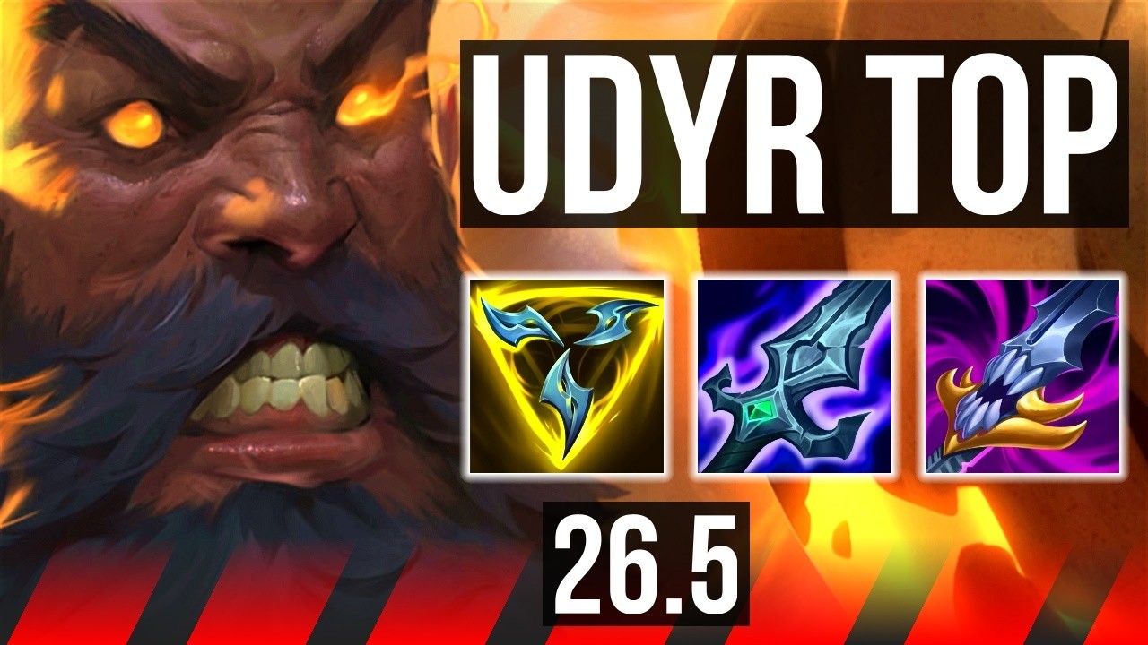 UDYR vs RENEKTON (TOP) | EUNE Grandmaster | 26.5