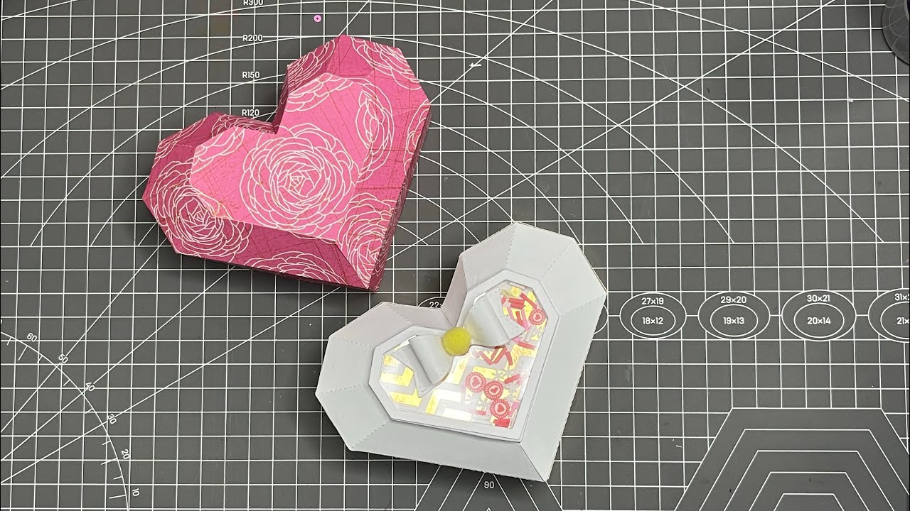 KSCRAFT Heart Chocolate Box Tutorial
