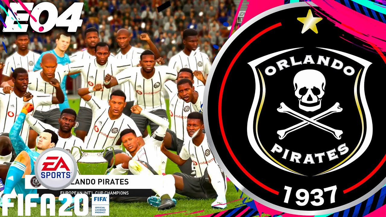 PIRATES LIFT FIRST TROPHY|ORLANDO PIRATES TAKES LA LIGA SANTANDER |FIFA 20 CAREER MODE EP04|