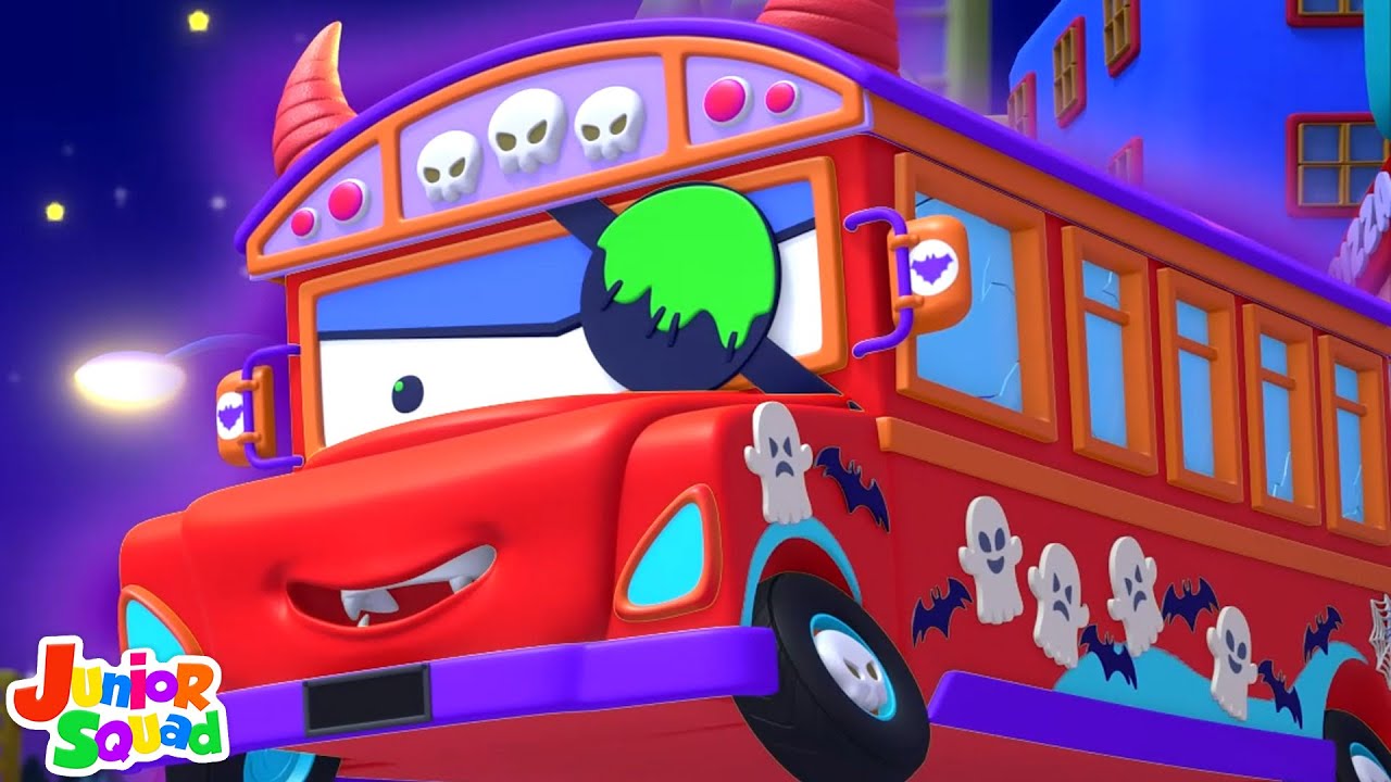 Scary School Bus + Kids More Halloween Rhymes & Songs by Junior Squad