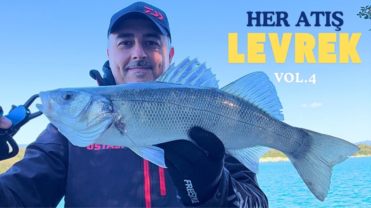 HER ATIŞ LEVREK !.. VOL.4 / FULL AKSİYON / Kıyıdan Silikonla Levrek Avı / Atçek Lrf Spin Balık Avı