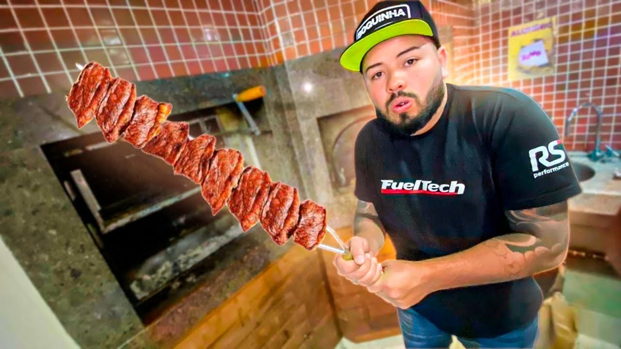 FIZ CHURRASCO PROS MEUS AMIGOS