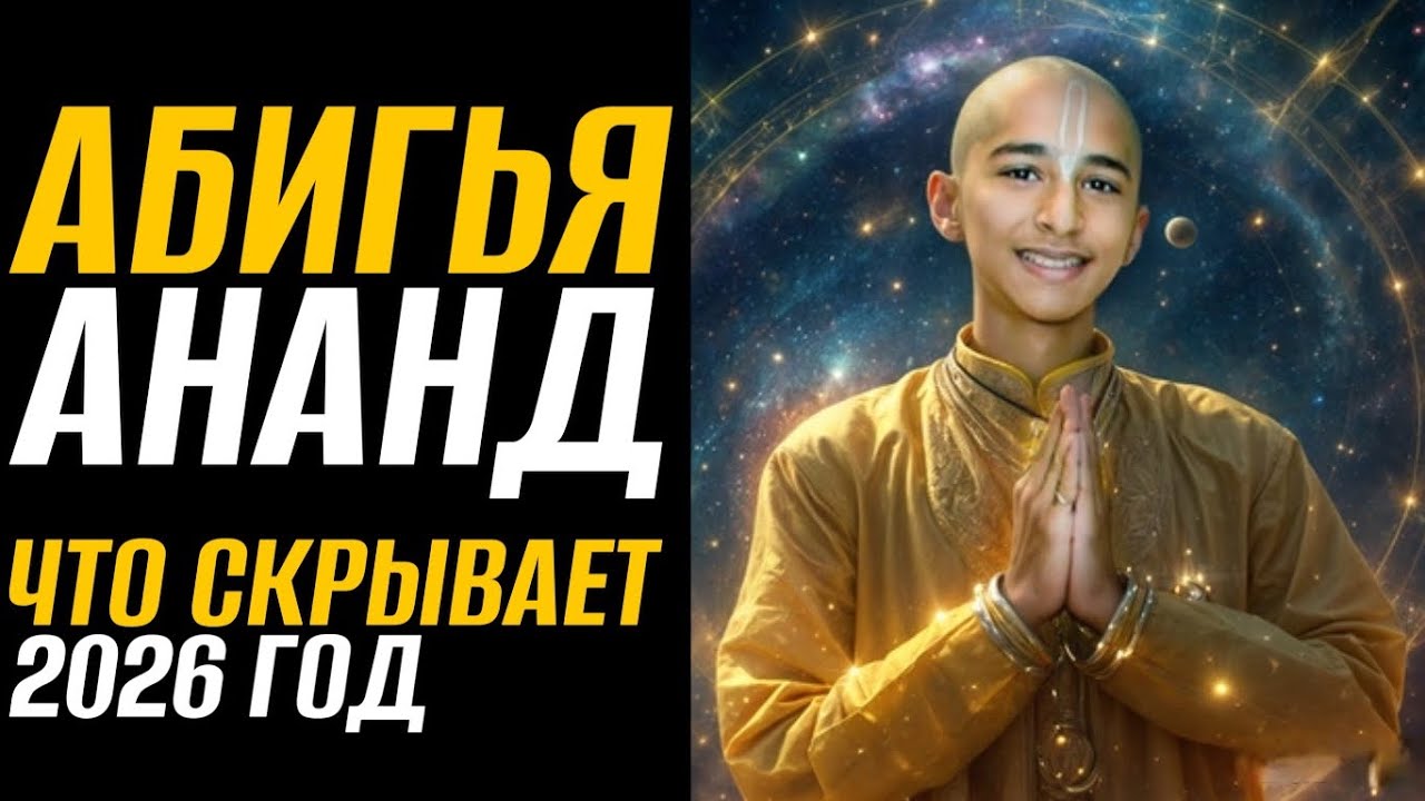 🌌Абигья Ананд предупредил всех: срочный гороскоп на 2026 год!