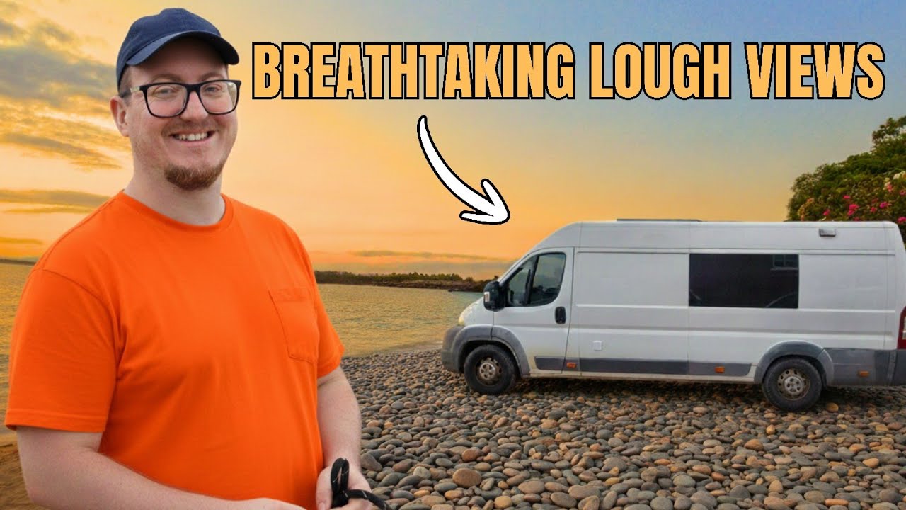 We LOVE this Scenic Camper Park Up in Ireland! 