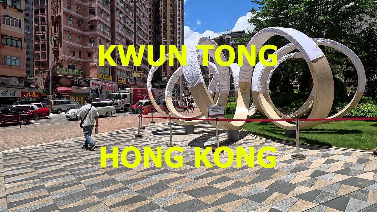 KWUN TONG STREET WALKING TOUR - KOWLOON, HONG KONG STREET TOUR - AUGUST 2023 [4K TOUR]
