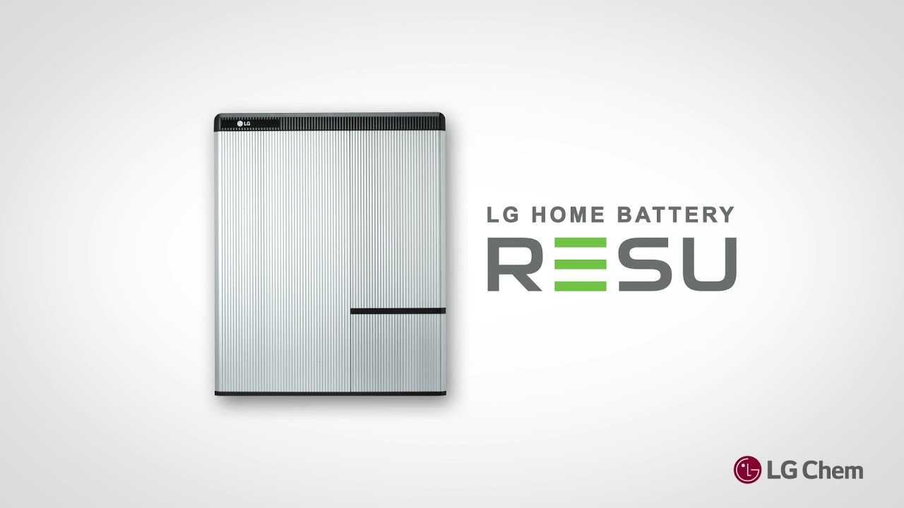 LG ESS | Meet The RESU Home Battery From LG Chem