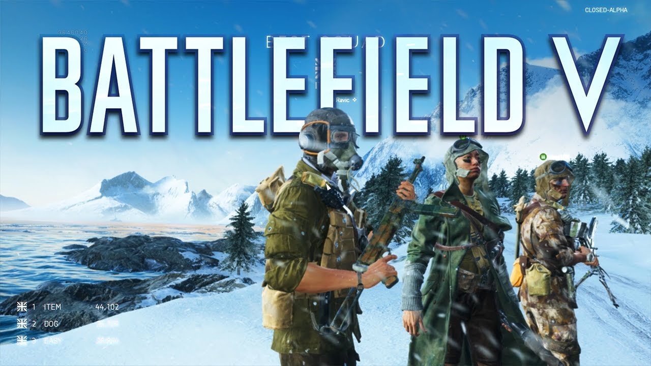 Battlefield 5 Closed Alpha Gameplay - Conquest