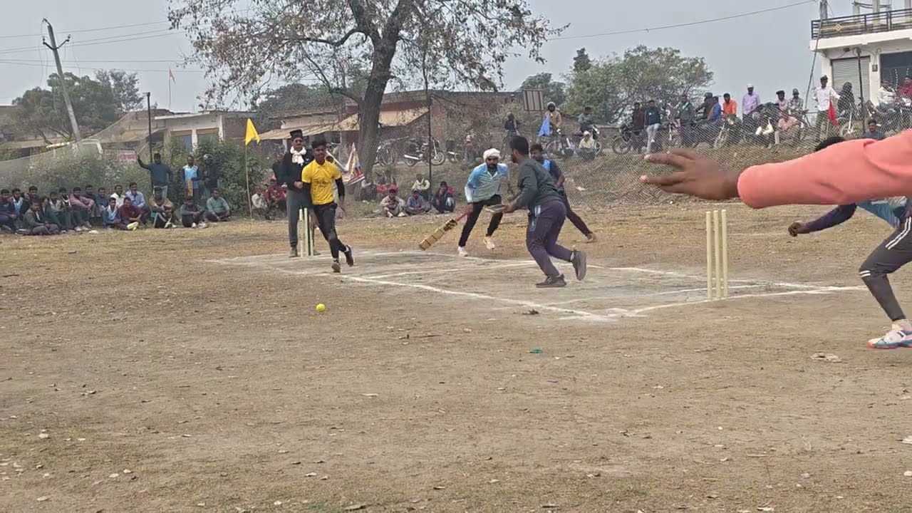 AARYAN PATEL l BEAUTIFUL HANDRUM CRICKET BOWLING I PATEL SPORTS VS SAURABH CONSTRUCTION I 