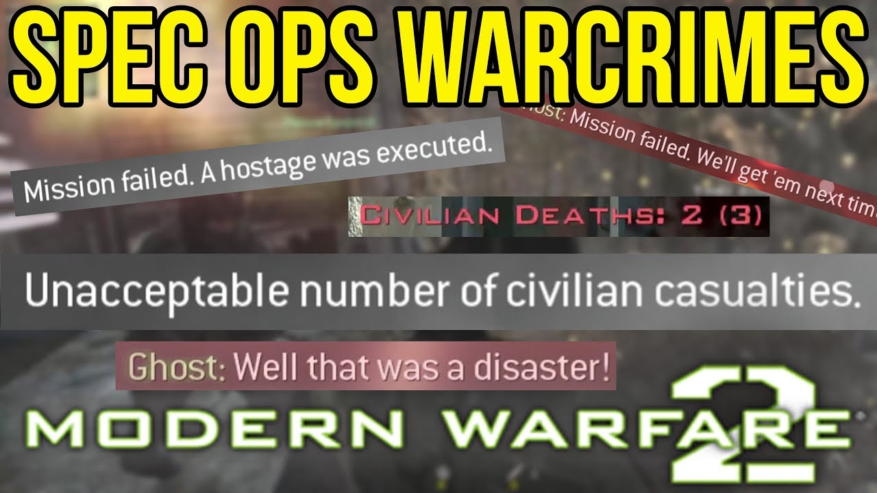 A War-Crime filled Nostalgia Trip down MW2 Spec Ops Lane