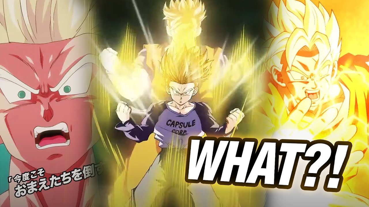 WHAT DID I JUST WATCH?!?! - New LR Future SSJ Gohan & Trunks Animation REACTION | DBZ Dokkan Battle
