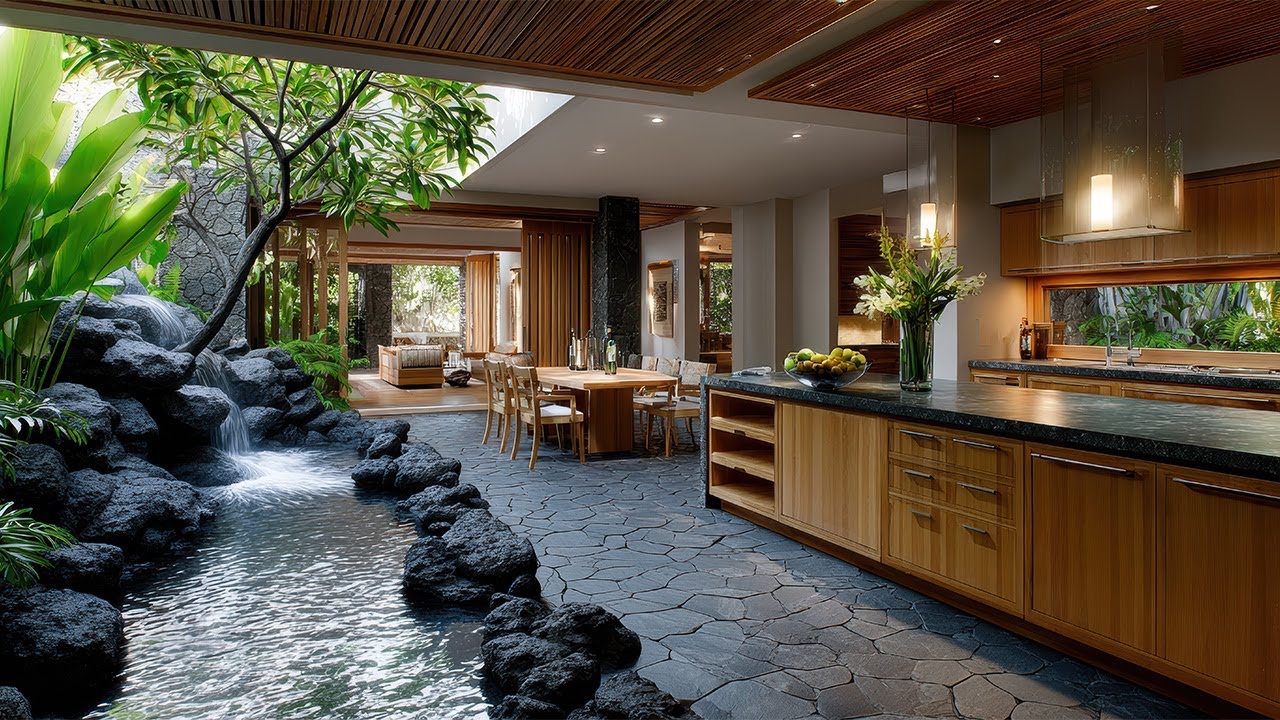 Stunning Open Plan Kitchen and Dining with Courtyard Garden You’ll Want in Your Home