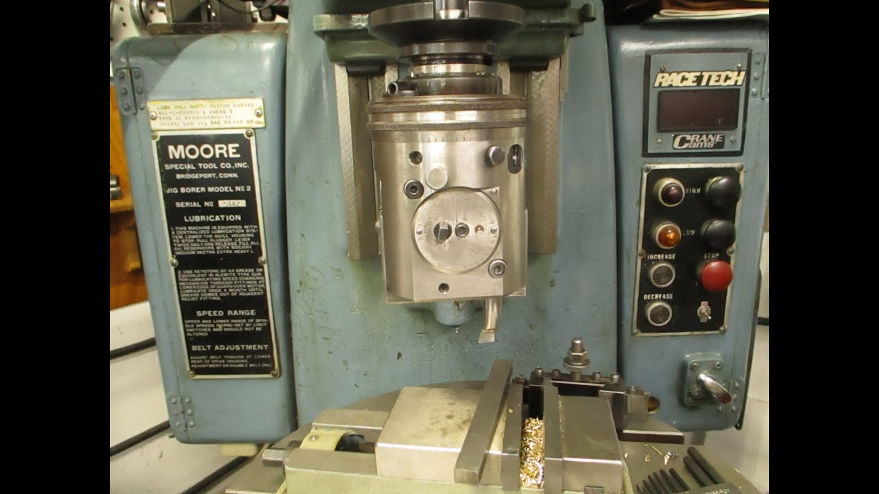 Wohlhaupter UK4 Rotary Taper Milling Head/ Moore Jig Borer