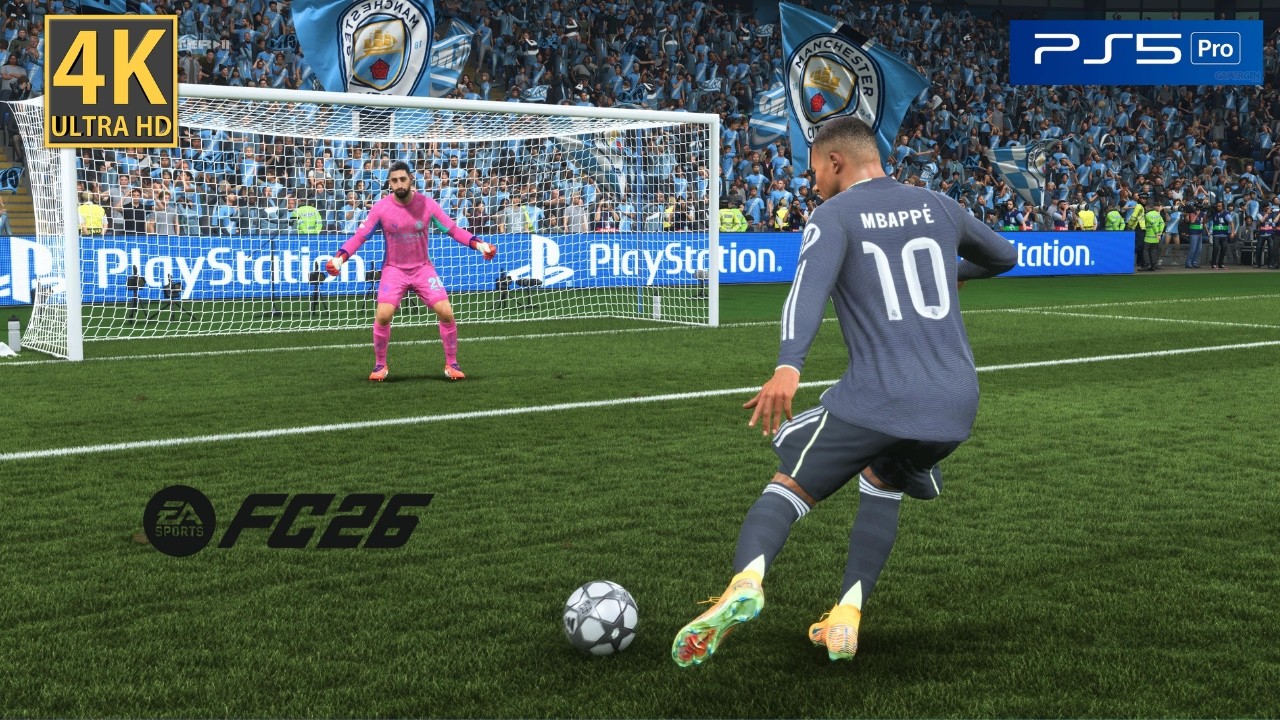 EA FC 26 - Real Madrid vs Manchester City | UEFA Champions League | PS5 PRO 4K