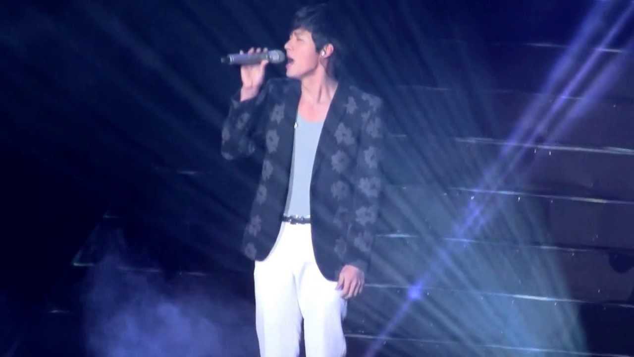 [HD]130501 Hyun Bin Shanghai Fan Meeting-singing"Can't own with you"(video by Minoz-LiLOY shooting)