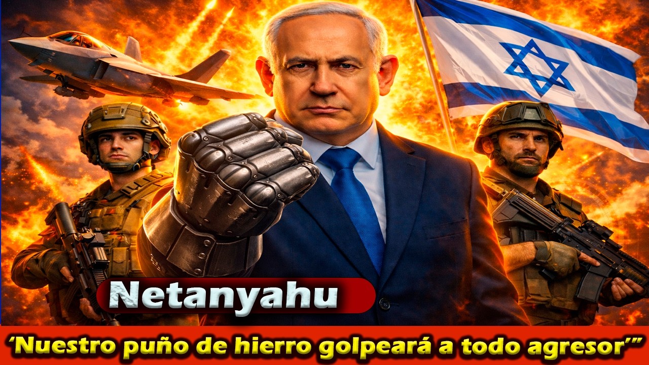 “Advertencia de Netanyahu a Irán: ‘Nuestro puño de hierro golpeará a todo agresor’”