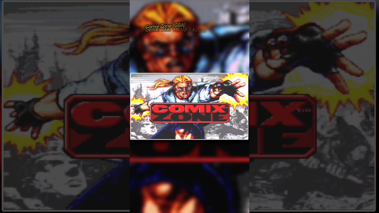 Comix Zone (GBA) 🎮 [2001] 