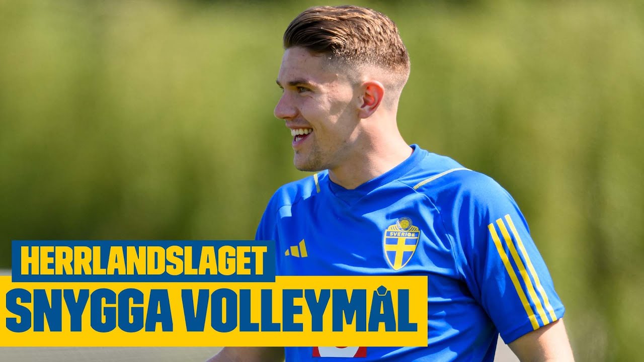 Drömmål på herrarnas träning!