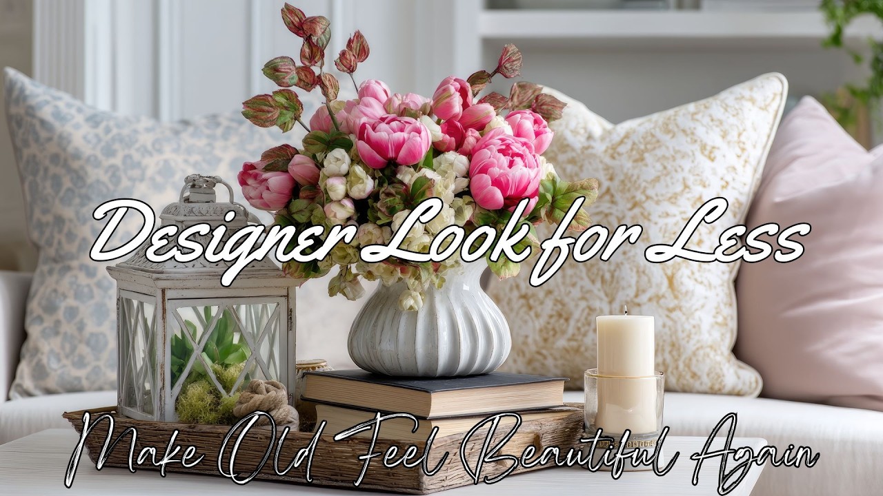 Spring Farmhouse Styling Secrets | How to Make Thrifted Finds Look Elegant