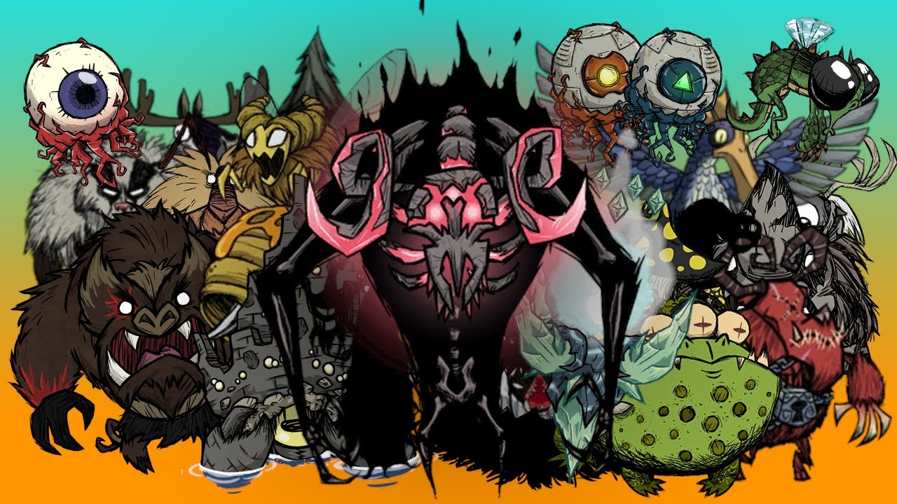 WSZYSCY BOSSOWIE W DON'T STARVE TOGETHER - PORADNIK!
