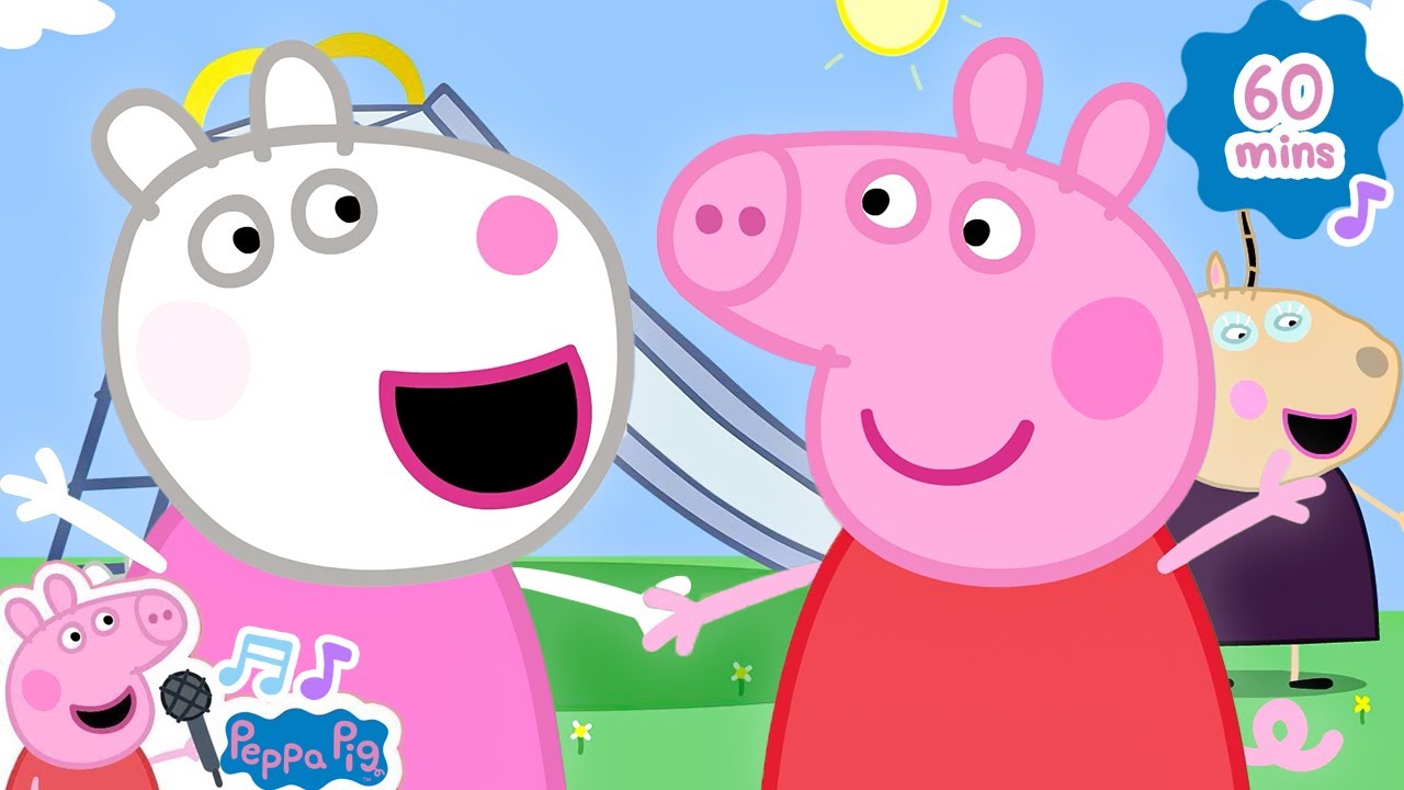 This is The Way We Play Outside! 🐷🎵 Kids Songs & Nursery Rhymes | Peppa Pig Cartoon Music