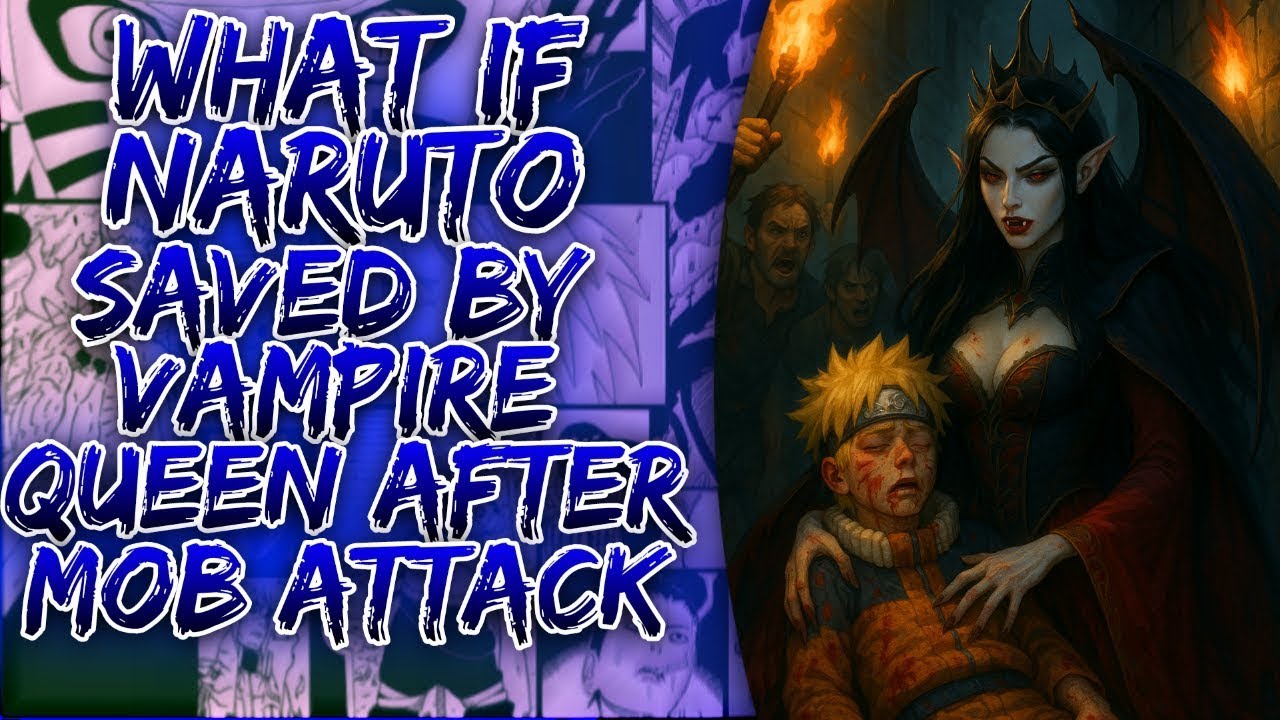 What If Naruto Saved By Vampire Queen After Mob Attack || 