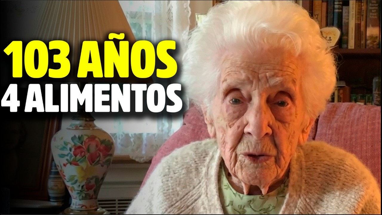 A los 103 años, como los mismos 4 alimentos todos los días. Los médicos no pueden explicarlo.