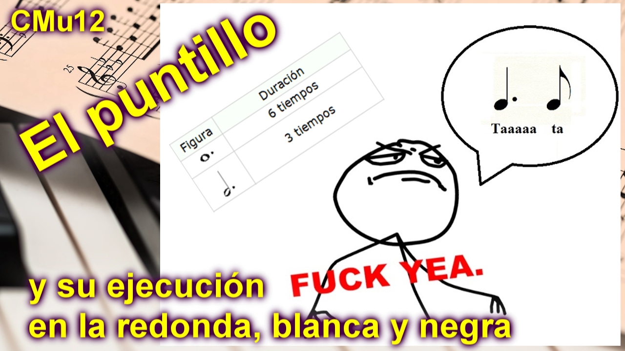 El puntillo y su ejecución en la redonda, blanca y negra. Lección musical 12-1. INTERACTIVA Y FÁCIL
