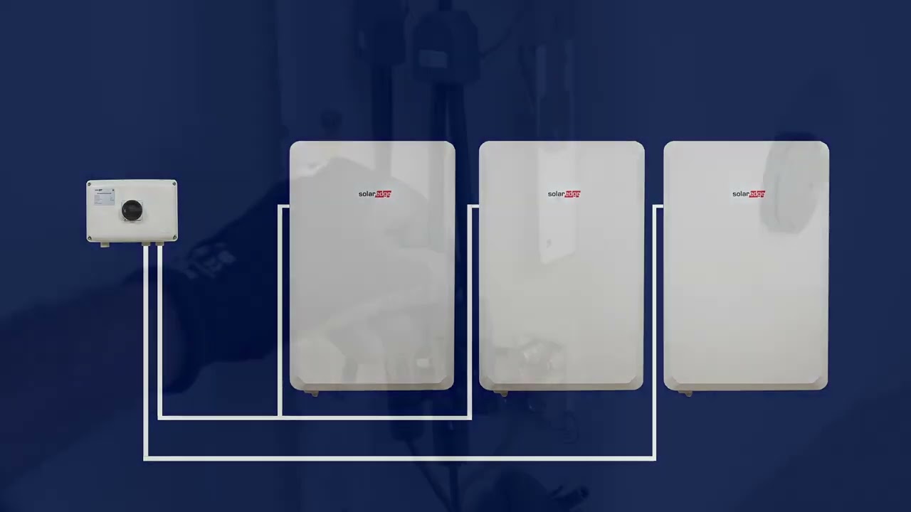 02 Wiring the SolarEdge Home Battery 10kW Wall Mounted Battery AUS