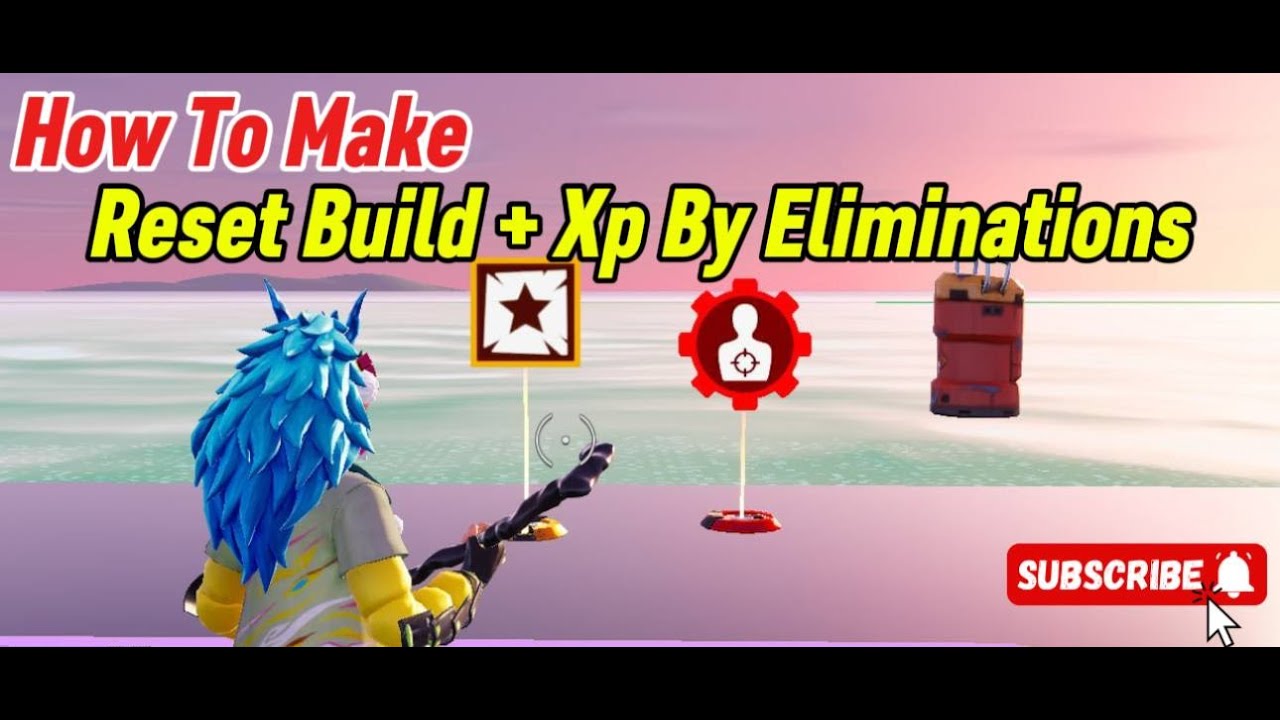 How To Make Reset Build + Xp By Eliminations FORTNITE Creative 2025!
