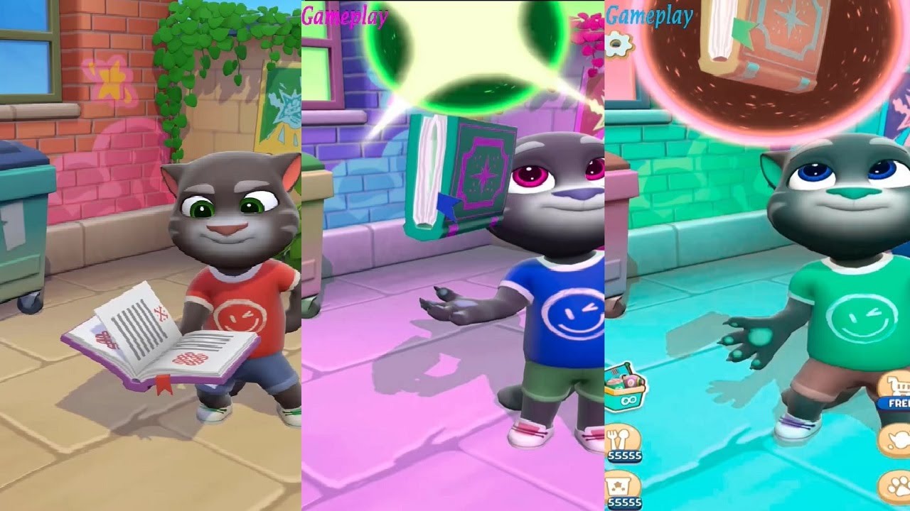 Colors Reaction Talking Tom Cat New Game 2025 Android Gameplay HD