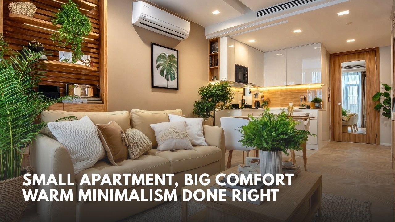 Warm Minimalist Apartment Tour Cozy Yet Clean Design Ideas
