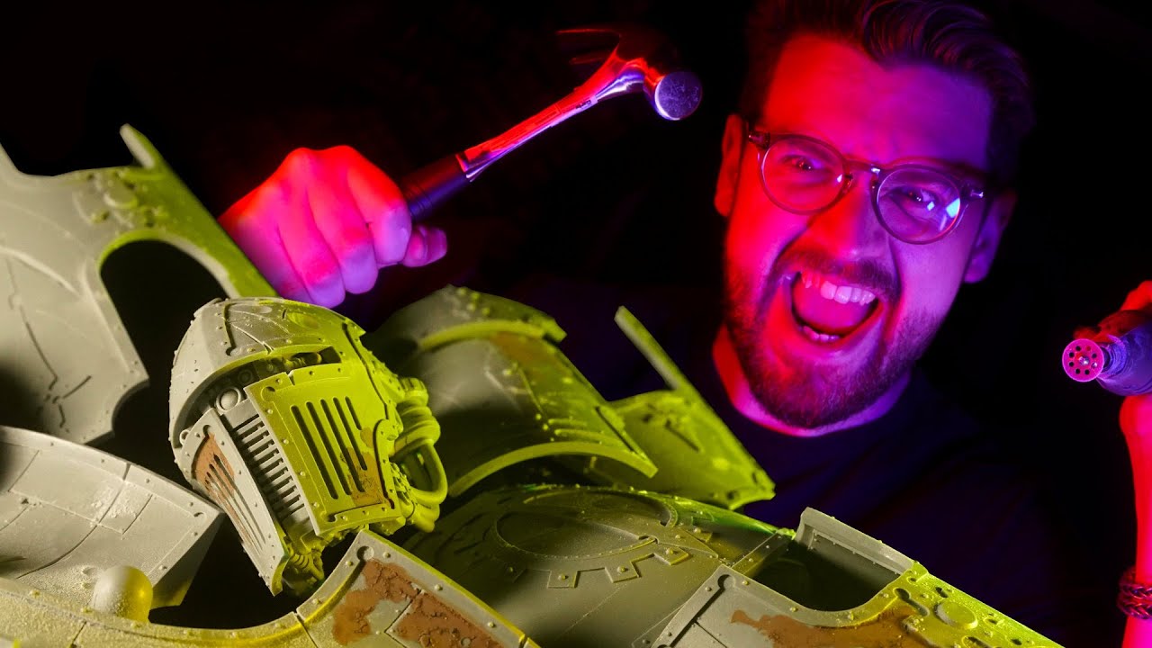 Breaking my $2,000 Warhammer model | WARLORD TITAN