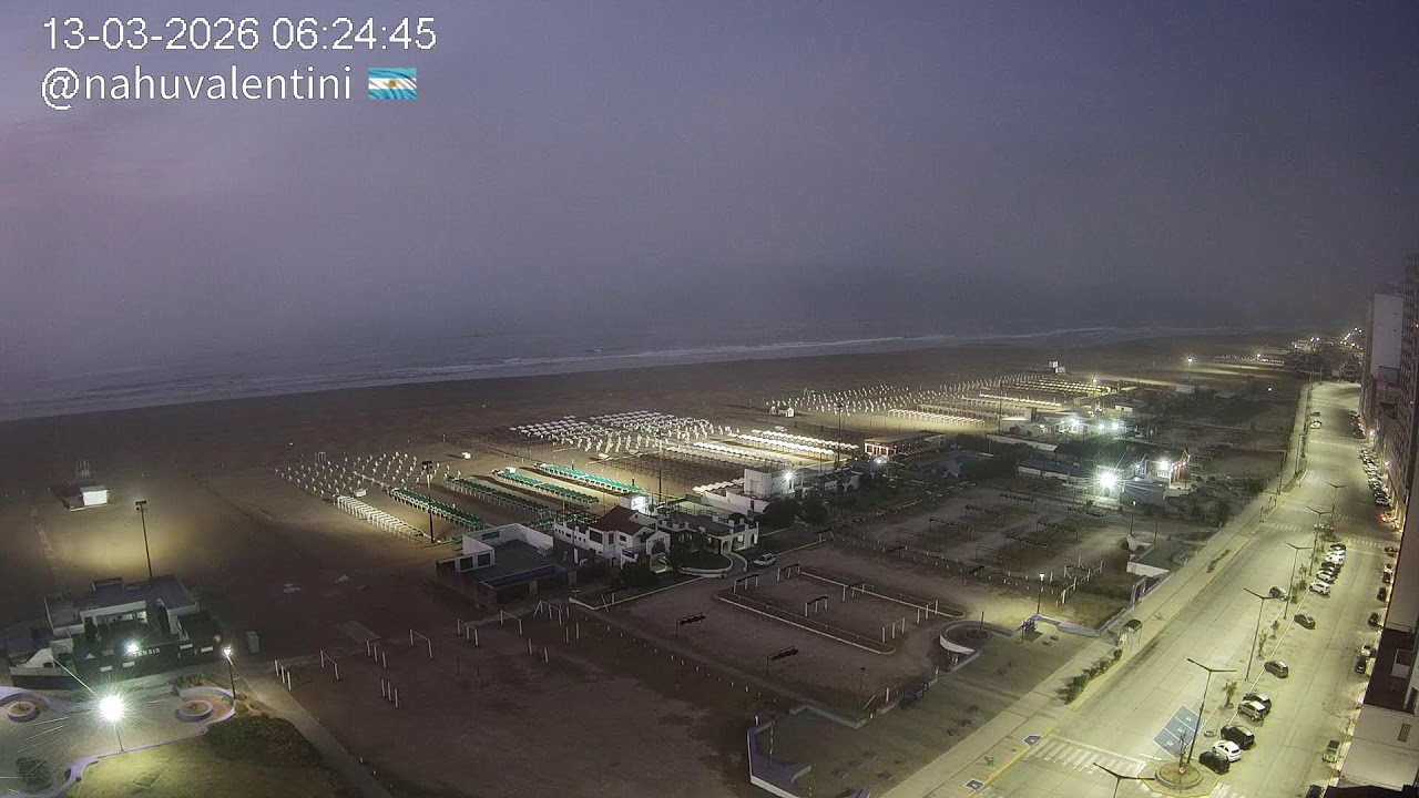 NECOCHEA EN VIVO, Mir&aacute; la mejor playa Argentina en vivo. 24/7 CAM 2 4K