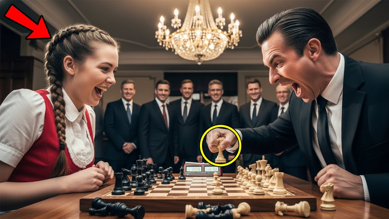 Billionaire Invites Waitress To Play Chess For Fun, Didn’t Know She Is Genius!