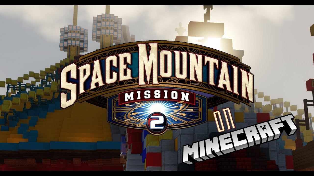 Space Mountain Mission 2 sur Minecraft