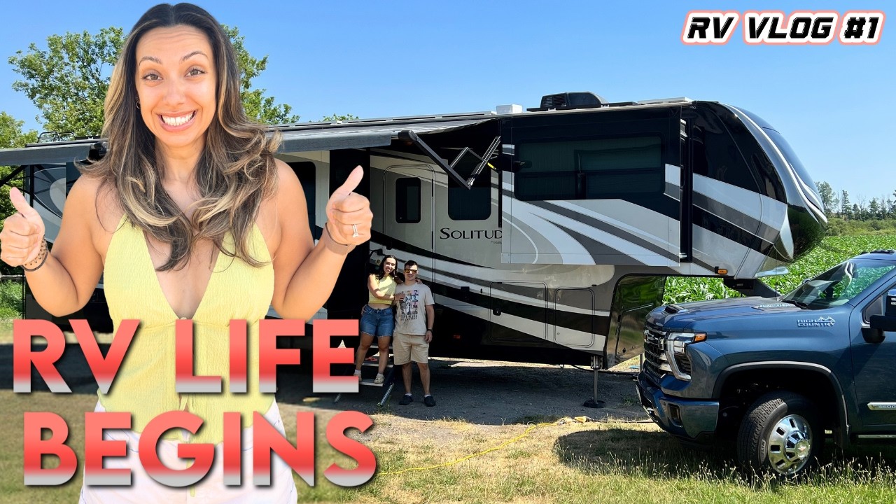 Starting Full-Time RV Life! Full Rig Tour! RV Vlog #1