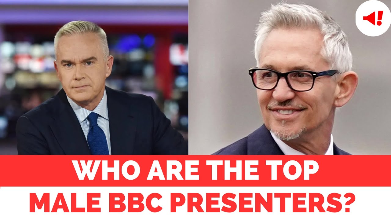 Who Are The Top 5 Male BBC Presenters? Gary Lineker | Stephen Nolan | Huw Edwards