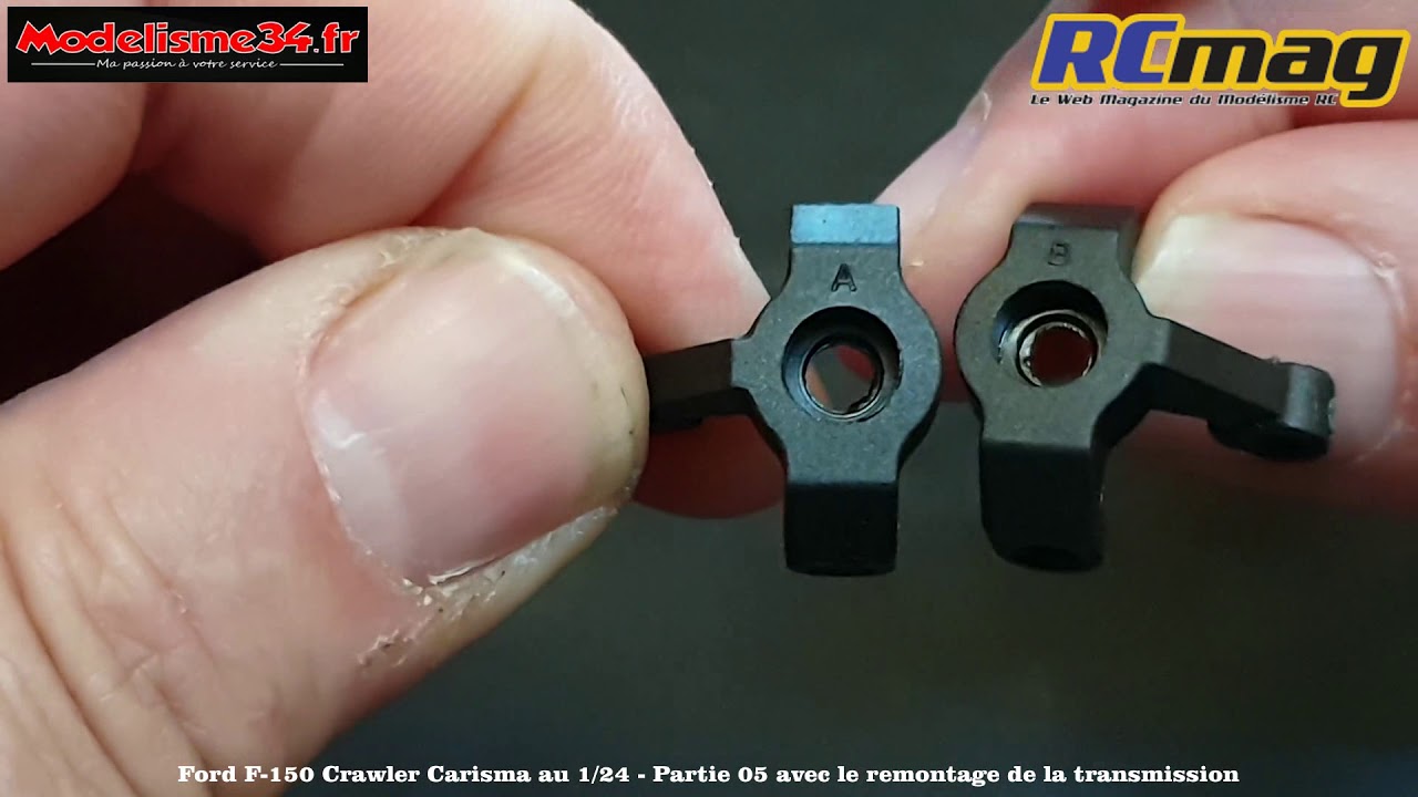 Ford F-150 1976 Crawler 1/24 de chez Carisma - Partie 05 le remontage de la transmission