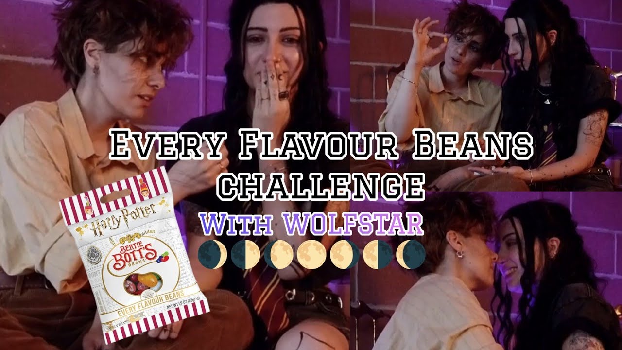 Every Flavour Beans CHALLENGE with WOLFSTAR (cosplay)🌙⭐