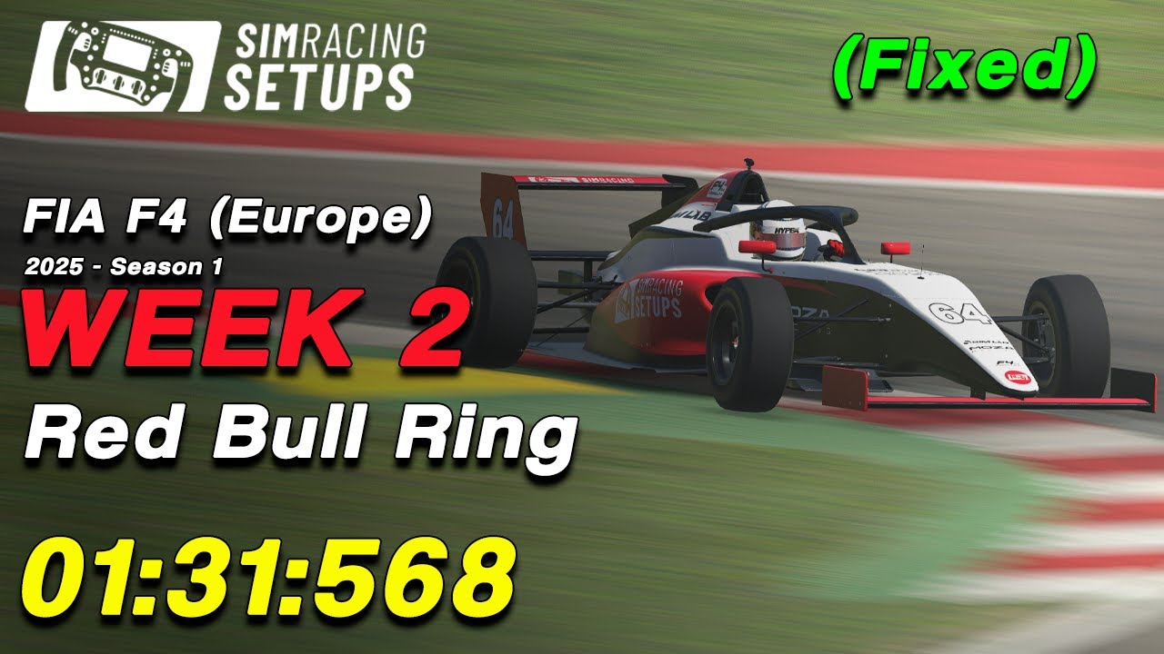 01:31:568 - FIA F4 (Fixed) - Red Bull Ring (2025S1 W2)