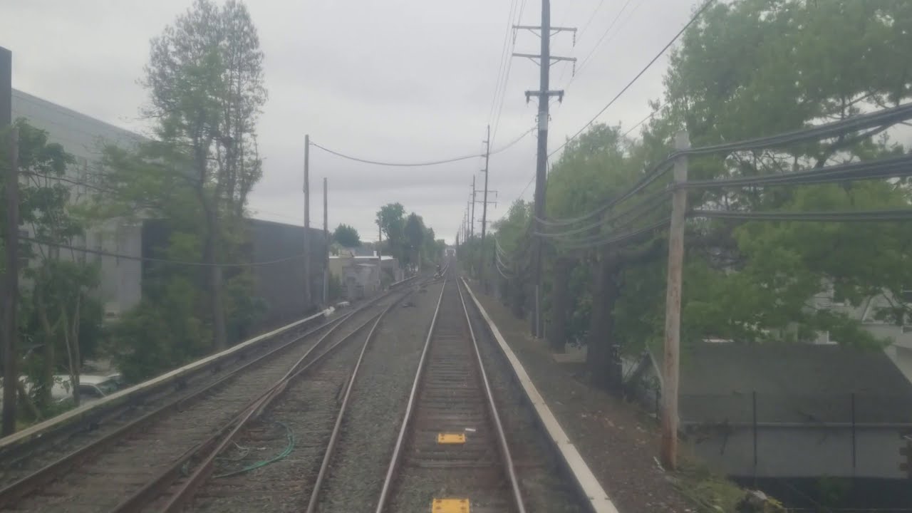 4K/60p: LIRR M3 Front Window Valley Stream to Inwood