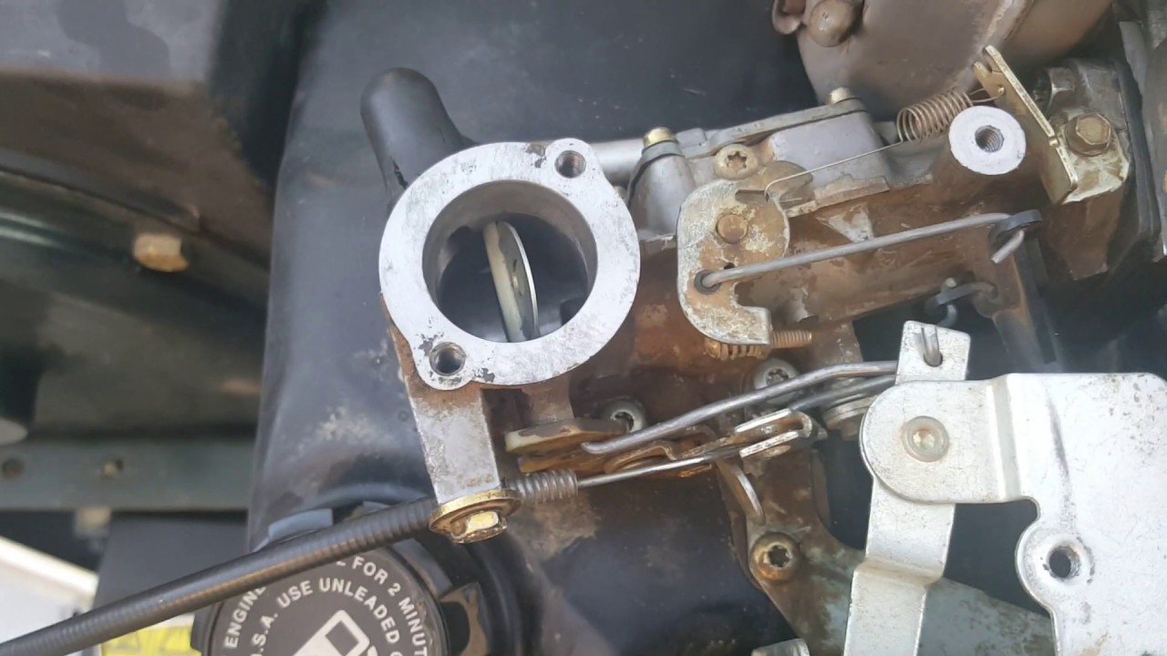 Comment faciliter le démarrage à froid très difficile,voire impossible sur BRIGGS ET STRATTON ?