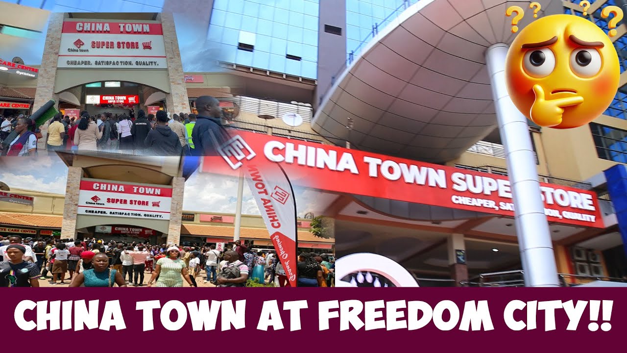 🚨Breaking!! #ChinaTown Egudewo Ku #FreedomCity Namasuba Laba Okwenyiga Kw'abantu!!