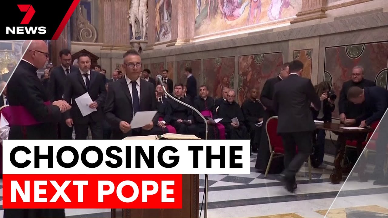 The election of the new pope | 7NEWS