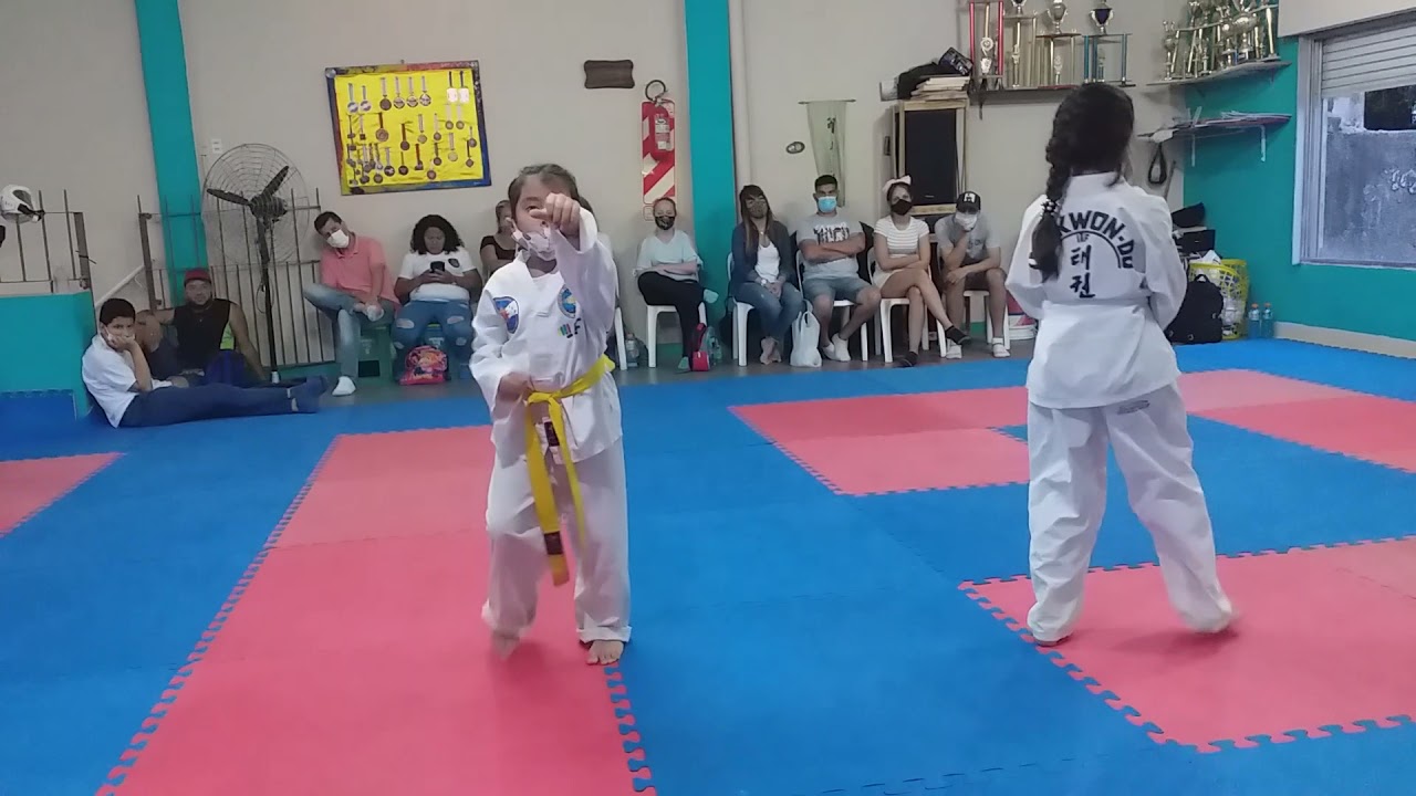 Examen de blancos, punta amarilla y amarillo