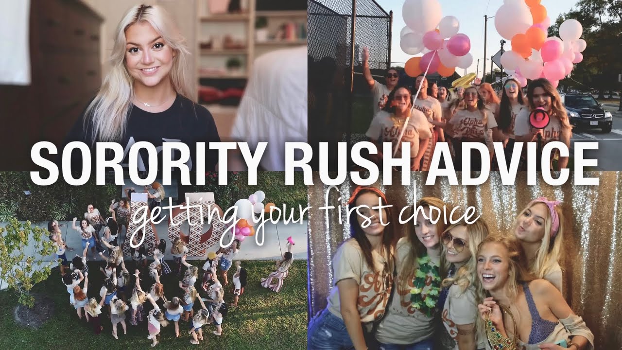 SORORITY RECRUITMENT/RUSH ADVICE: what to expect, what u can’t say, & getting ur 1st choice 2023