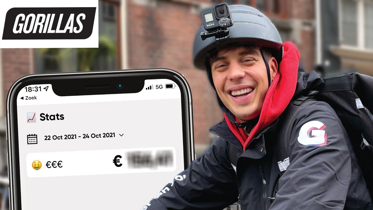 Ik werkte 3 dagen als flitsbezorger (en verdiende €__)