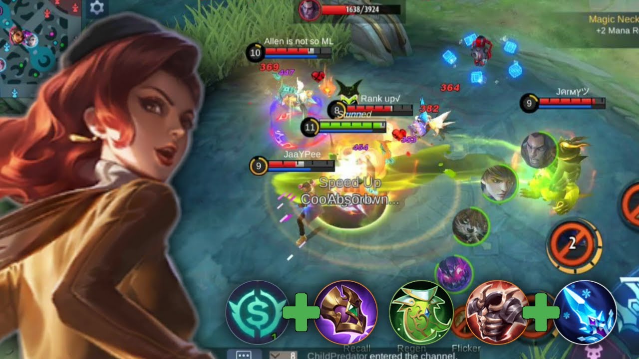 Slowing down enemies using this build | Esmeralda Gameplay 2021 - Mobile Legends