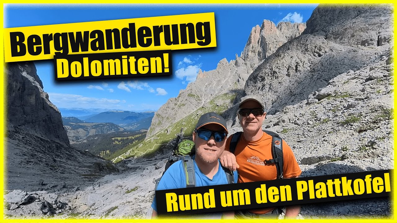 TRAUMTOUR! Bergwanderung um den Plattkofel in Südtirol - Folge 1 #dolomiten #hiking #südtirol - 2023